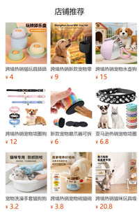 跨境热销宠物硅胶碗猫碗狗碗底部吸盘防滑防打翻宠物碗耐高温狗碗