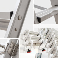 Retractable Attic Ladder Folding Attic Ladder Space-Saving for Homeowners, Loft, Mezzanine