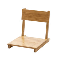 floor Tatami Chair Portable Bamboo Floor Chair Low-Profile Seat for Tea Time