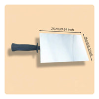 Commercial Grade Meat Paste Scraper Board Easy Release Handled Meat Slice Tool Rustproof Meatball Forming Tool Ergonomic Handle for Chefs, Restaurant