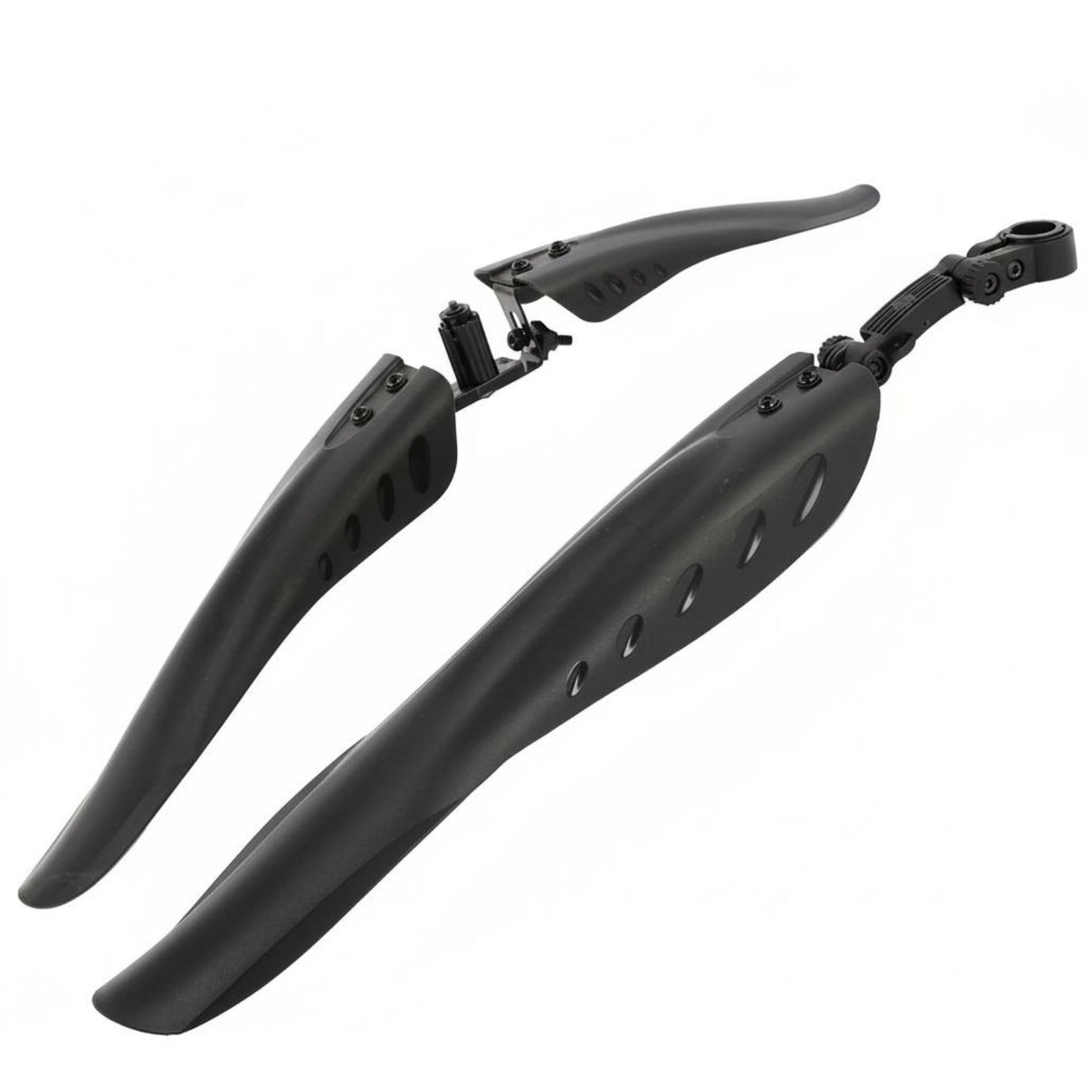 2 Pieces Widened Mountain Bike Mudguard Wide Coverage Mountain Bike Mudguard Splash Protection Full Cover Cycle Mudguard Easy to Install for Rainy Ride, Muddy Road, Trail Riding