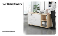 Desktop desktop organizer Space-Saving Miniature Countertop desktop organizer for Remote Workers