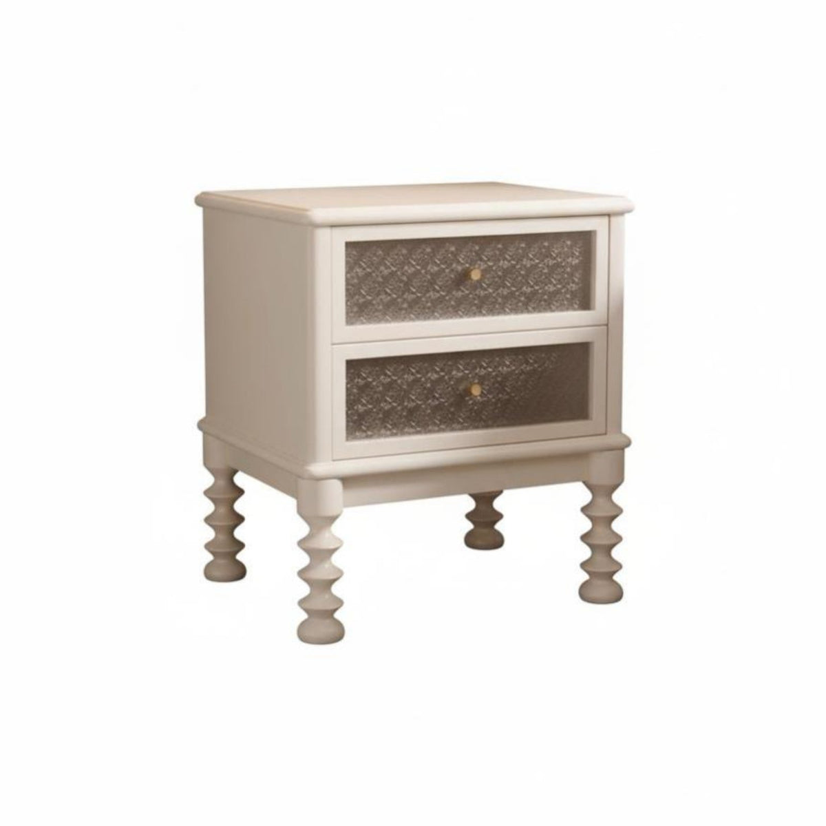 Rattan Drawer Nightstand Multi-Purpose Bedside Cabinet Easy Assembly for Adults
