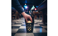 Pool Table Pocket Receptacle Elongated Billiard Ball Basket Perforated for Game Rooms