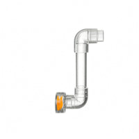 Rotating Outlet Kit Elbow Fittings Aquatic Tank Accessory DIY Assembly