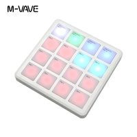 Portable MIDI Pad Controller with RGB Backlit Pads