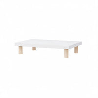 Single-Pot Wooden Riser Elevated Design Footed Wooden Stand adaptable Use