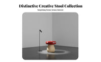 Currency Stack Seat Artistic Art Aesthetic Novelty Stool Multi-Functional