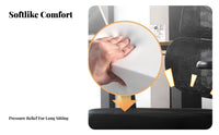 Ergonomic Mesh Chair with Leg Rest Support Highspine Ergonomic Chair Quiet Rolling Casters robust Duty for Remote Workers
