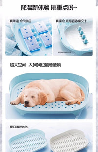 宠物冰垫狗狗猫咪凉垫沙发狗床猫窝窝降温冰晶盒Pro+技术宠物空调