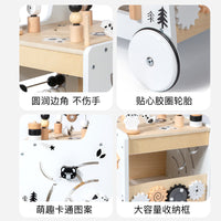 木质婴儿学步车多功能益智早教手推玩具宝宝学走路助步车周岁礼物