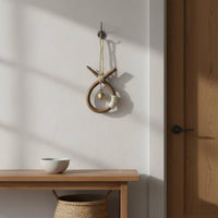 Rustic Bell Chime Giftable Rustic Bell Wall Ornament Multi-Purpose Decoration