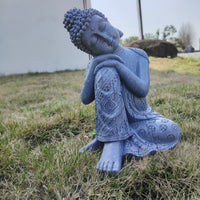 Chinese Zen Sleeping Buddha Statue Resin Figurine Decoration