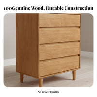 Space-Saving Design Multi-Drawer Organizer Multipurpose Low height Multi-Drawer Chest Sturdy Construction Storage Cabinet Recessed Handles for Homeowners, Office Workers, Bedroom, Small Spaces, Hallway, Living Room