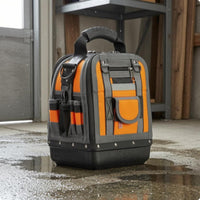 Molded Bottom Tool Bag Scratch-Resistant Work Storage Zippered Opening