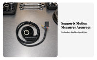 Metal Center Circlet Vehicle Part Exposed Wire Terminals Motorcycle Speed Sensor Motorcycle Speed Sensor Assembly Coiled Cable