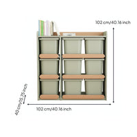 Child S Toy Storage Organizer with Bins Solid Wood Toy Storage Rack Removable Bins Open Shelf Rounded Corners Anti-tip Design Suitable for Bedroom Nursery Parents