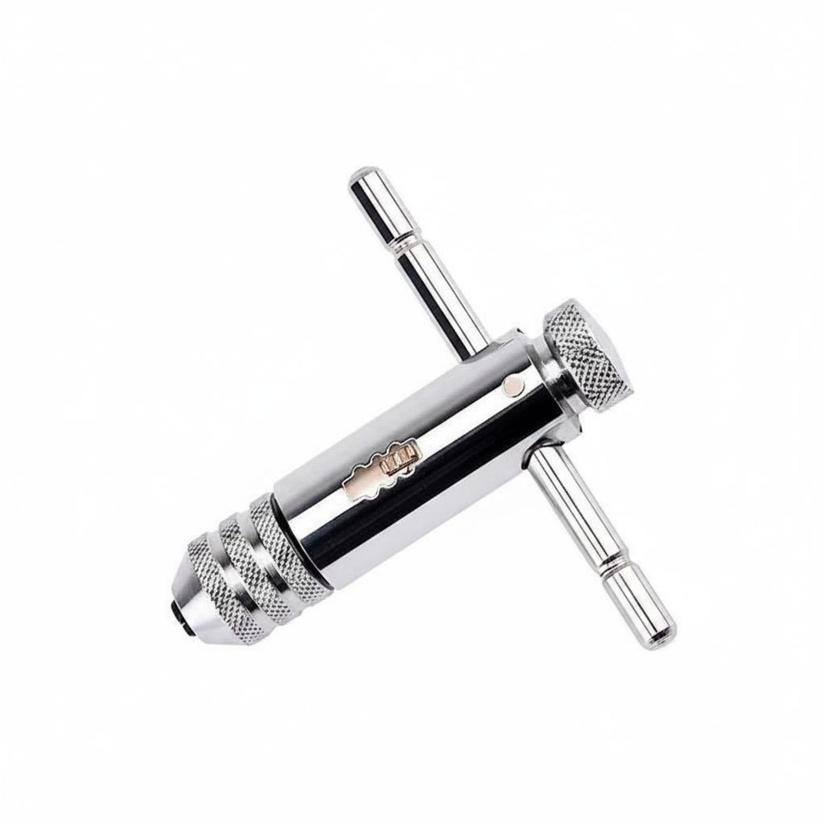 Ratcheting Tap Wrench Manual Hand Tool Secure Jaw Grip
