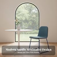 Wireframe Leisure Chair Nordic Aesthetic Indoor Furniture Minimalist Design Curved Rearrest for Homeowners, Adults, Bar