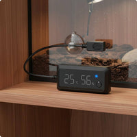 Digital Terrarium Temperature Hygrometer Switchable ℃/℉ Pet Accessory High