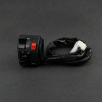 Multi-Function Left Handlebar Switch Wired Motorcycle Switch Assembly Multifunctional for Diy Mechanics