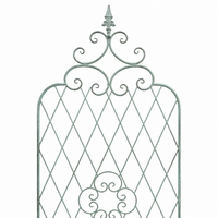 Iron Garden Arch Trellis 160x60cm Clematis Rose Training Fence