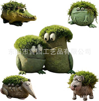 Animal Plant Pot Resin Craft for Home Decor