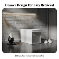 Stackable Storage Drawer sturdy Single Drawer single effortless Glide for Homeowners