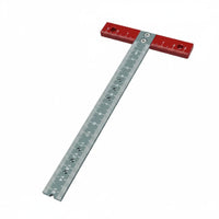 T-Shaped Ruler Exact Layout Carpentry Ruler Long-Lasting for Construction
