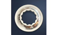Alloy Centerlock Rotor Lockring Slim-Profile Centerlock Lockring Thru-Axle Disc Rotor Lock Fastener Secure for Cyclists