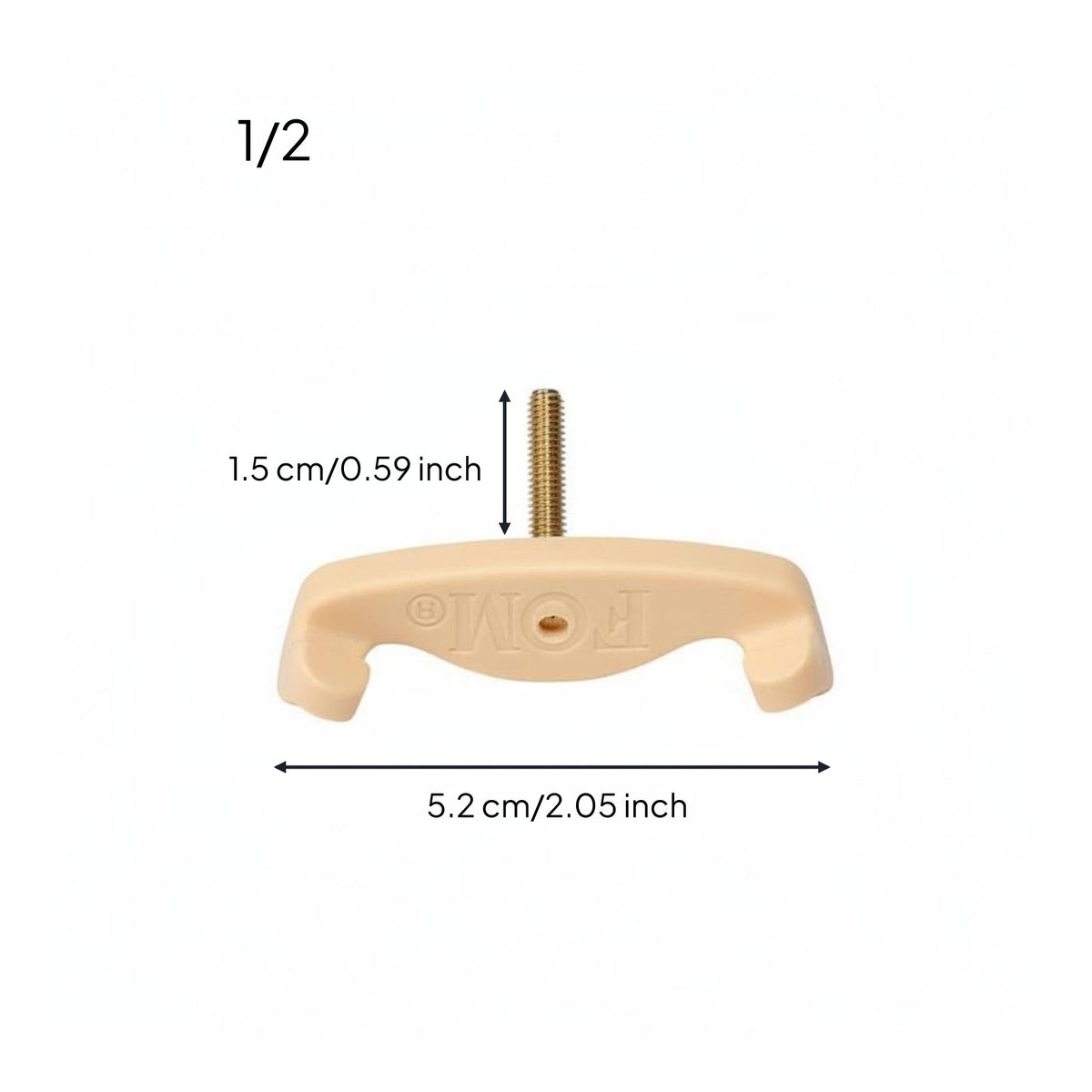 Extended Leg Design Violin Shoulder Rest Rubber Feet Music Accessory Stable Fit