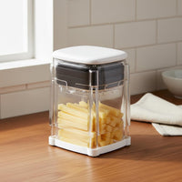 Press Chopper Multi Functional Food Chopper Slice Stainless Steel Dicing Attachments Food Crusher
