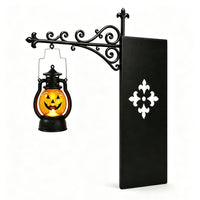 Halloween Bookshelf Lantern Light Bookend Divider
