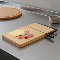 Wooden Cheese Multi-Use Cheese Slicing Board Easy to Slice