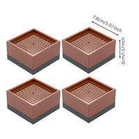 Non-Slip Furniture Raiser Block Easy Installation Heavy Duty Bed Lift