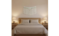 Tassel Wall Hanging Decorative Fringe Boho Tapestry Bohemian Design