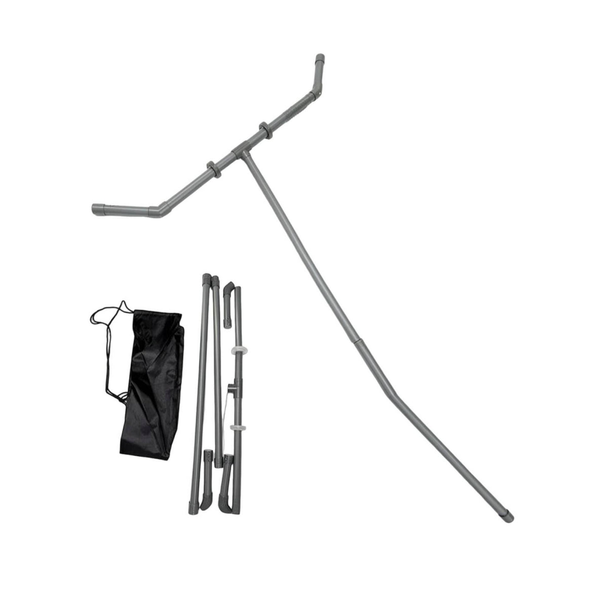 High Visibility Shuttlecock Collector with Storage Bag Outdoor Folding Badminton Retriever Indoor Long Handled Shuttlecock Picker Slow Speed for Training Clinics