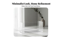 Divided Cosmetics Holder Multi-Compartment Divided Vanity Tray Space-Saving