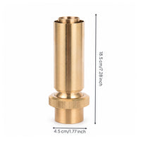 Fountain Spray Head Cylindrical Replacement Fountain Nozzle Leakleakproof