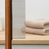 3 Pieces Pet Comb Wooden Handle Detangling Comb Anti-Tangle