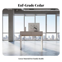 2-Drawer Writing Desk Minimalist Design Study Table Modern aesthetic Multi-Purpose for Professionals, Families