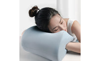Ergonomic Office Chair Headrest Contoured Headrest Cushion Contoured Neck Pillow with Strap Padded for Desk Workers, Gamers, Students