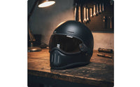 Retro Full Face | Vintage, Low-Profile, Retro, for Road Riding