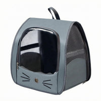 Cube Pet Carrier Front Opening Cat Backpack Carrier Top Carry Handle