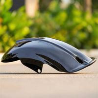 Glossy Motorcycle Rear Mudguard Retro Rear Motorcycle Mudguard Short Curved