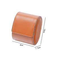 Safeguarding Single Watch Travel Case Dustproof Portable Watch Holder for Men