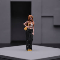 Miniature Figurine Hand-Painted Resin Miniature Detailed Model Figure for Hobbyists, Collectors, Diorama, Tabletop Display, Shelf Decor