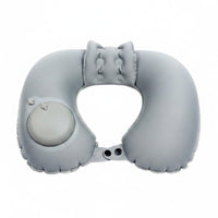 Travel Waist Cushion Washable Inflatable Pillow Lightweight Portable Waist Pillow for Airplane