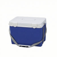 Insulated Container with Ice Firm-Sided-Sided Insulated Transport Container Rigid Ice Chest for Immunization Carry