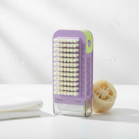 Laundry Soap Brush Box 2-in-1 Soap Brush Box Drainage Design